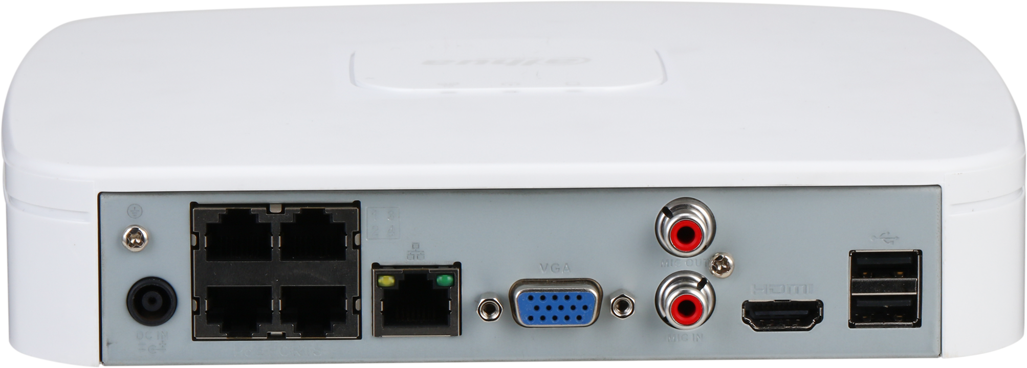 Dahua PoE-tallennin, 4 IP-kameraa