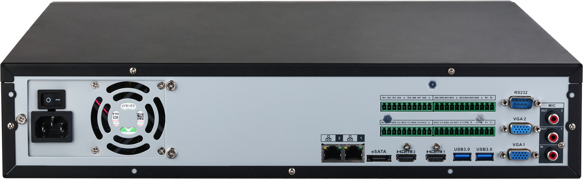 Dahua AI NVR-tallennin 32 IP-kameraa