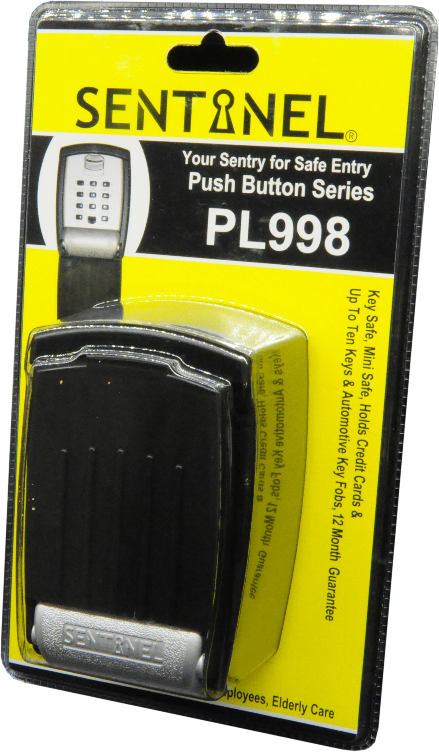 Sentinel avainsäilö numeronäppäimillä