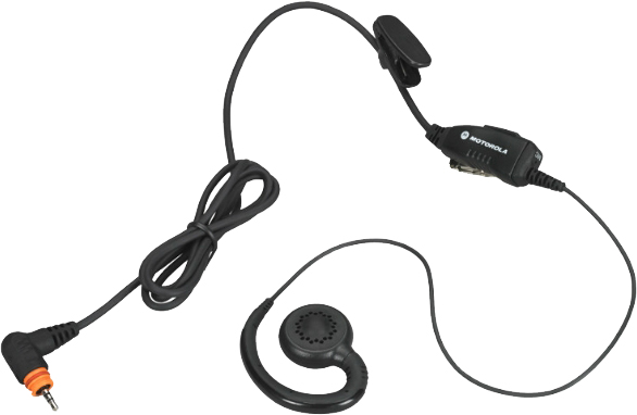 Swivel Earpiece with In-Line Mic/PTT