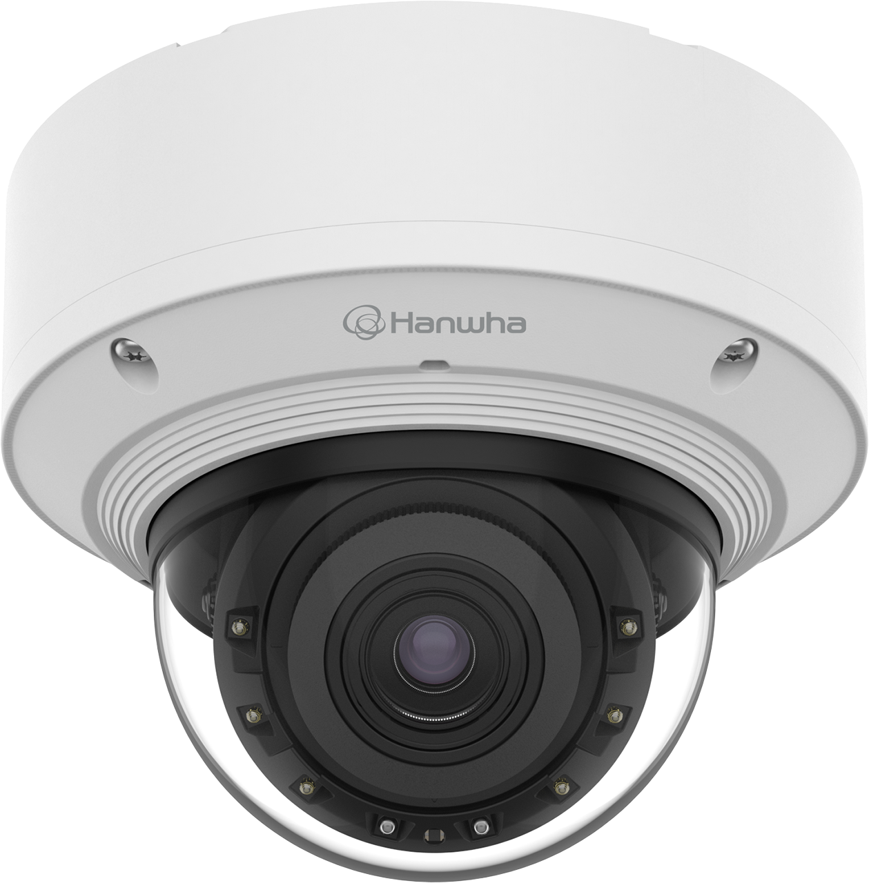 Hanwha P 4Mpx 4,6-9,35mm AI IR Dome