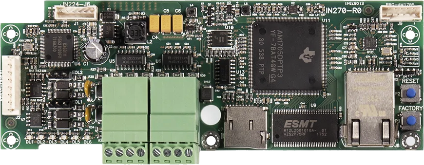 Previdia C-COM-LAN tiedonsiirtokortti, RS-LAN-Bacnet