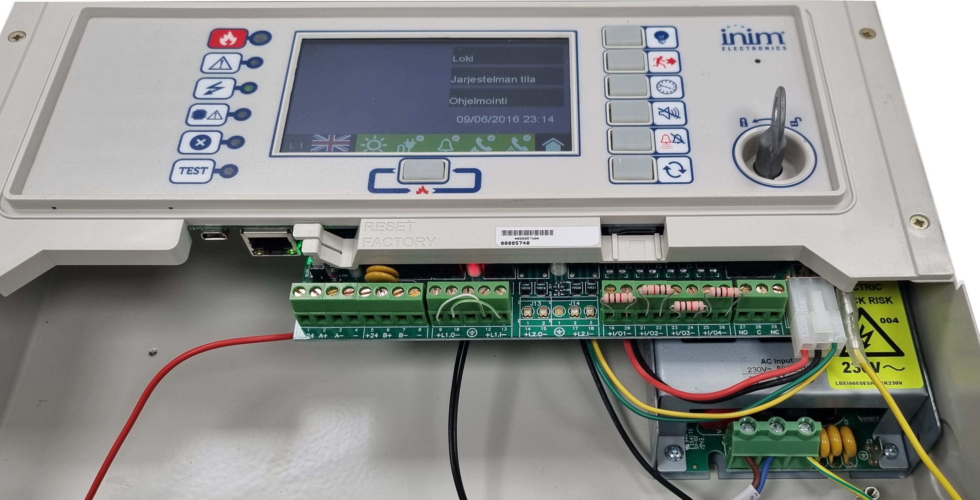 Previdia Compact 2x240/20Ah, osoitteellinen sammutuskeskus