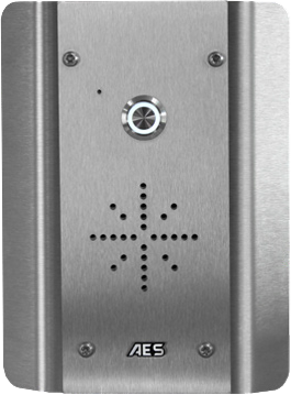AES Prime Edge Architectural 4G ovipuhelin, teräs