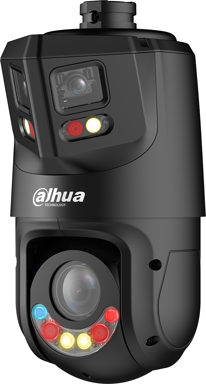 Dahua 8+4Mpx multisensori 180° + PTZ 25x, TiOC, musta