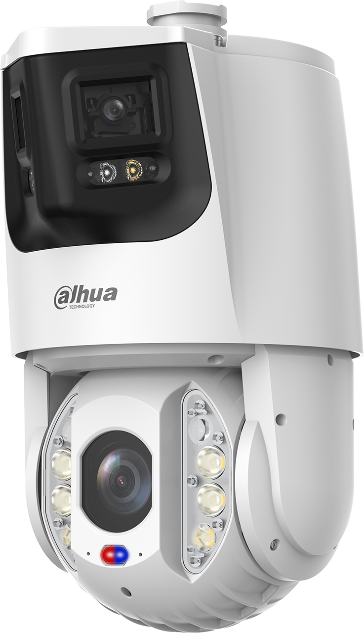 Dahua 8+4Mpx multisensori, 180° + PTZ 32x, TiOC