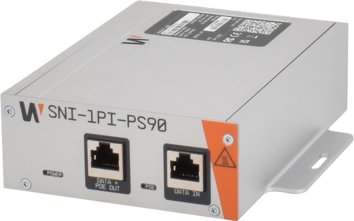 Hanwha Industrial PoE Injector