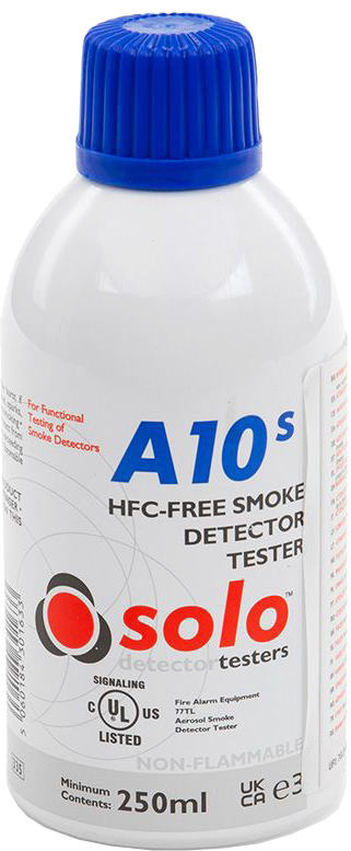 Solo A10s testikaasu savuilmaisimille, 250ml