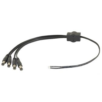 Pulsar DC-virtajohto/haaroitin 4 laitteelle