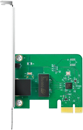 TP-Link PCIe x1 Gigabit NIC with low profile bracket