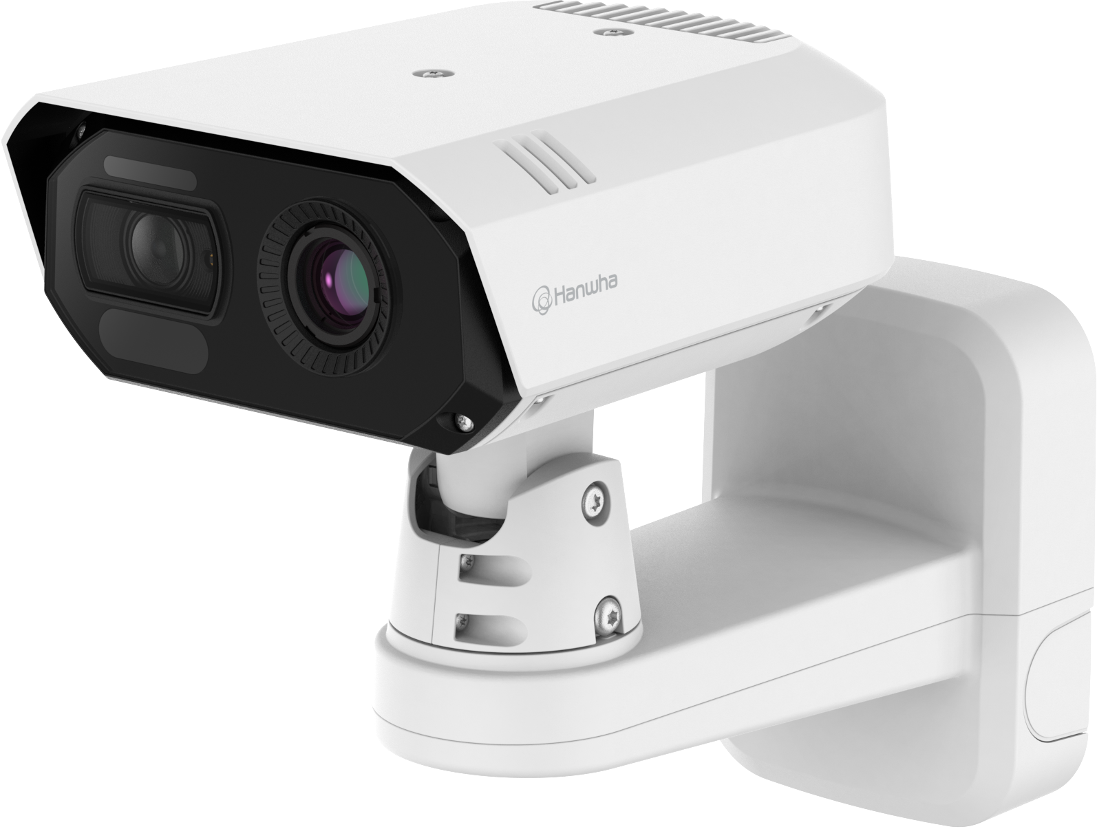 Hanwha Bi-Spectrum AI lämpökamera, 13,5mm/10,9-29mm