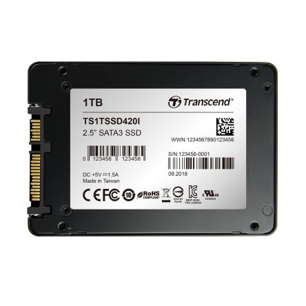 Transcend 420I 2,5" SSD levy, 1Tt