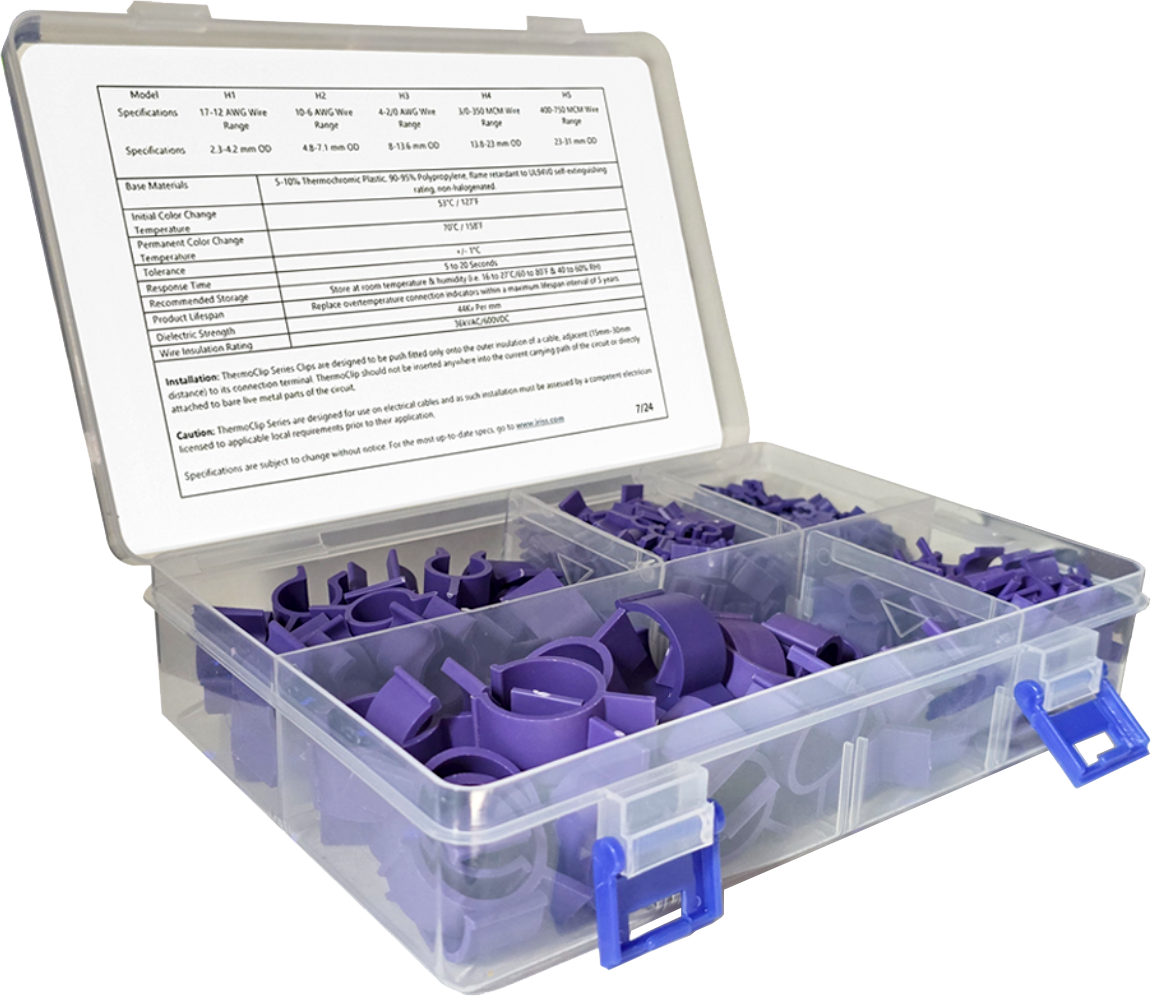 Iriss Safe-Connect Service Kit lämpöklipsisarja