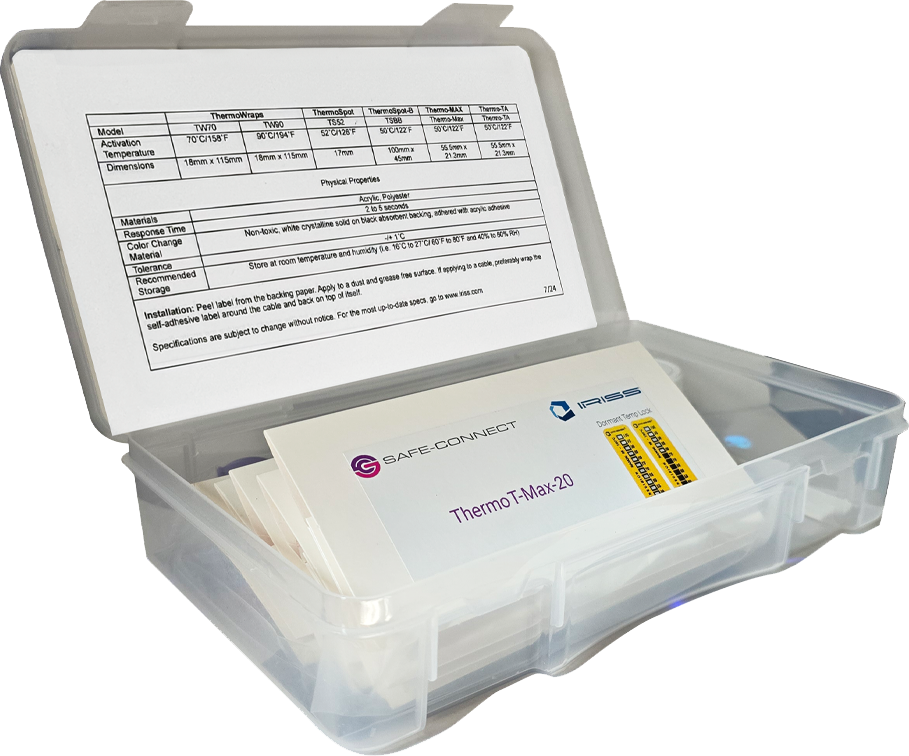 Iriss Safe-Connect Small Service Kit lämpöindikaattorisarja