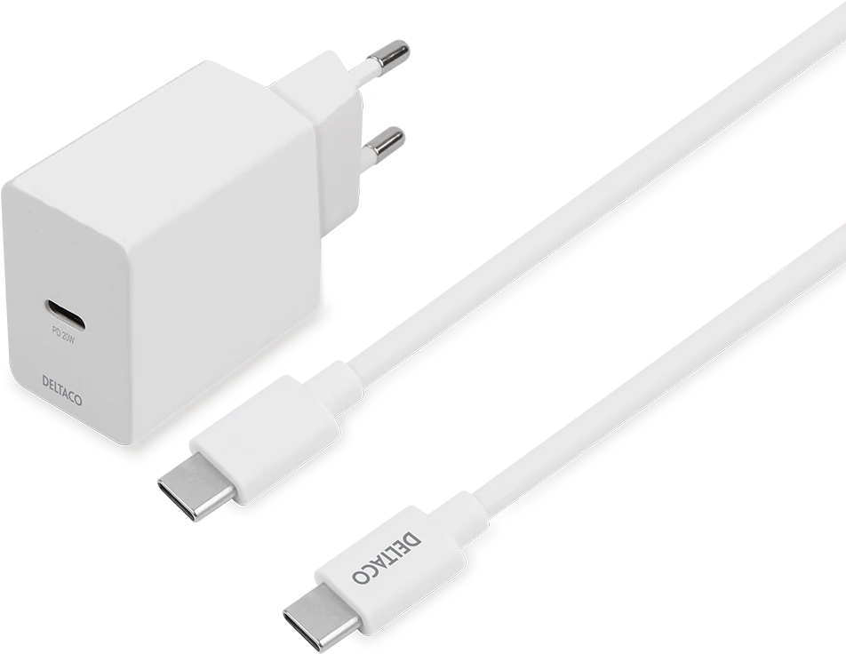 USB-C seinälaturi/virtalähde, 1m