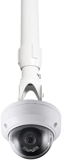 Video1One kattokiinnike, valkoinen, 0,77-1,28m