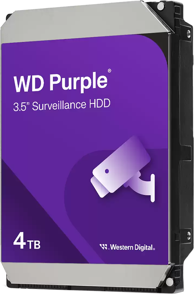 WD Purple kiintolevy, 4Tt