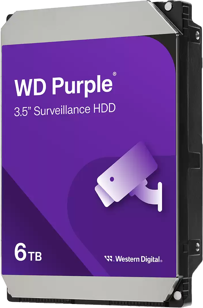 WD Purple kiintolevy, 6Tt
