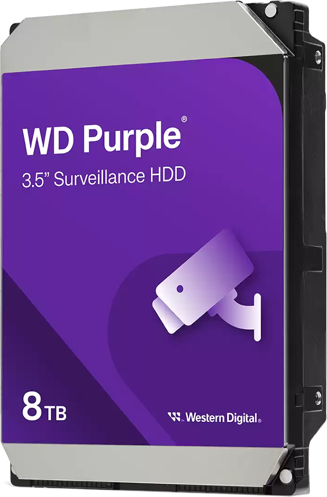 WD Purple kiintolevy, 8Tt