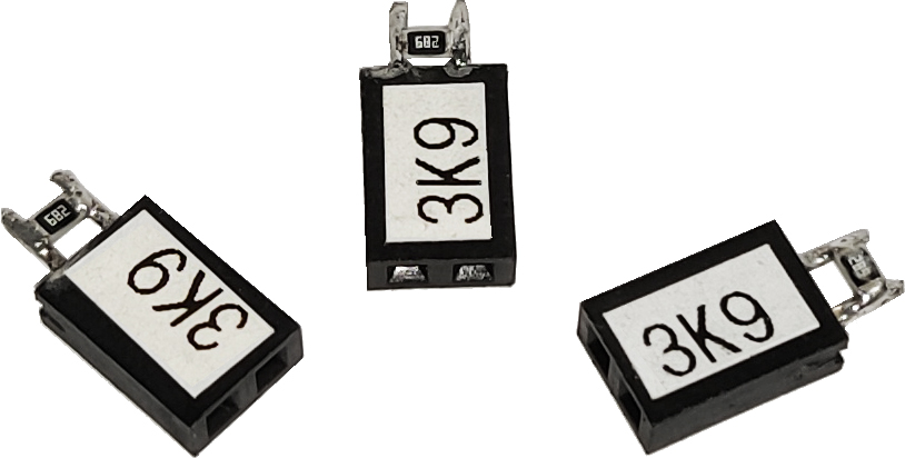 Inim 3,9kOhm päätevastus, 10 kpl/pussi