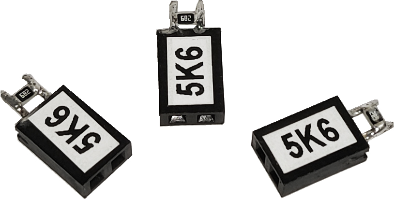 Inim 5,6kOhm päätevastus, 10 kpl/pussi