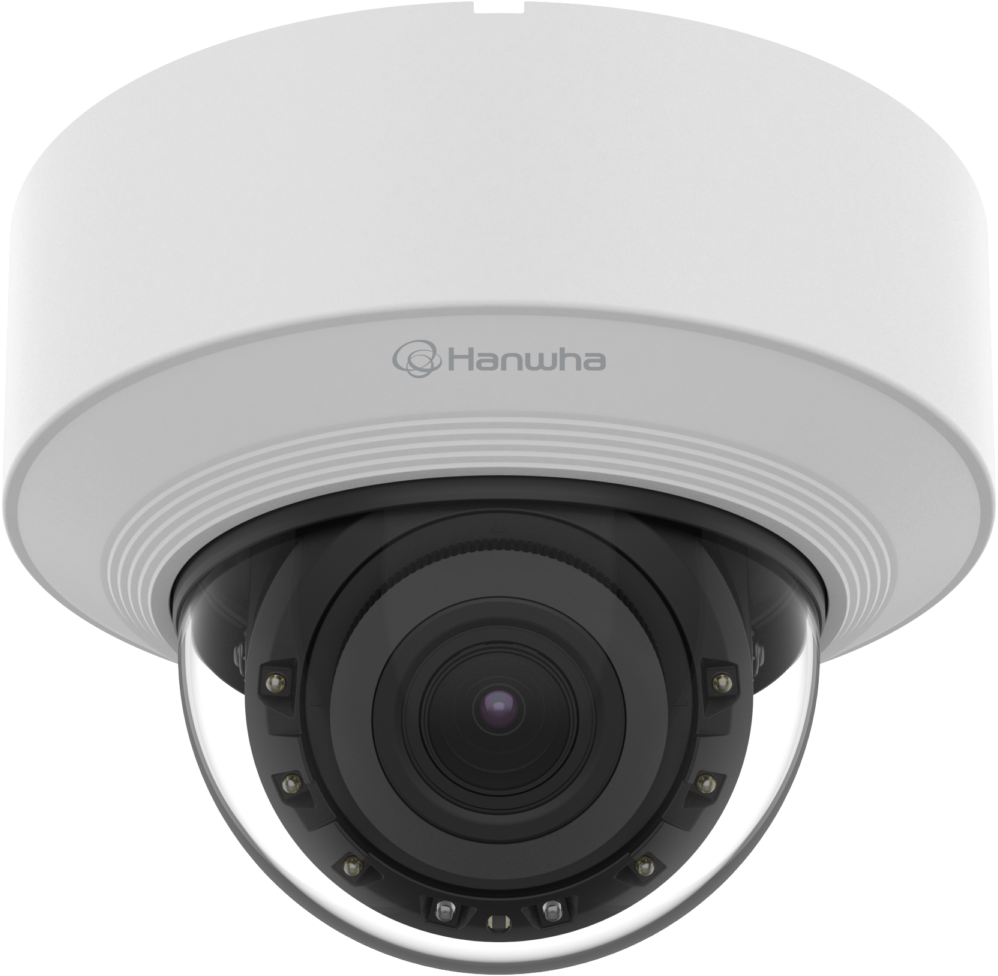 Hanwha 4Mpx AI IR Dome