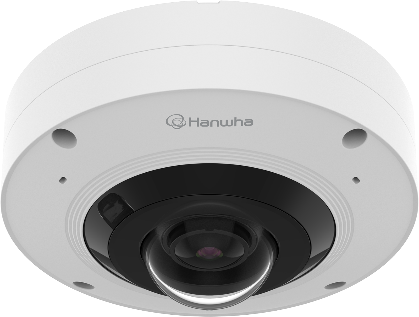 Hanwha X 12Mpx Outdoor Fisheye, Wisenet 9, AI, IR, 1.76mm