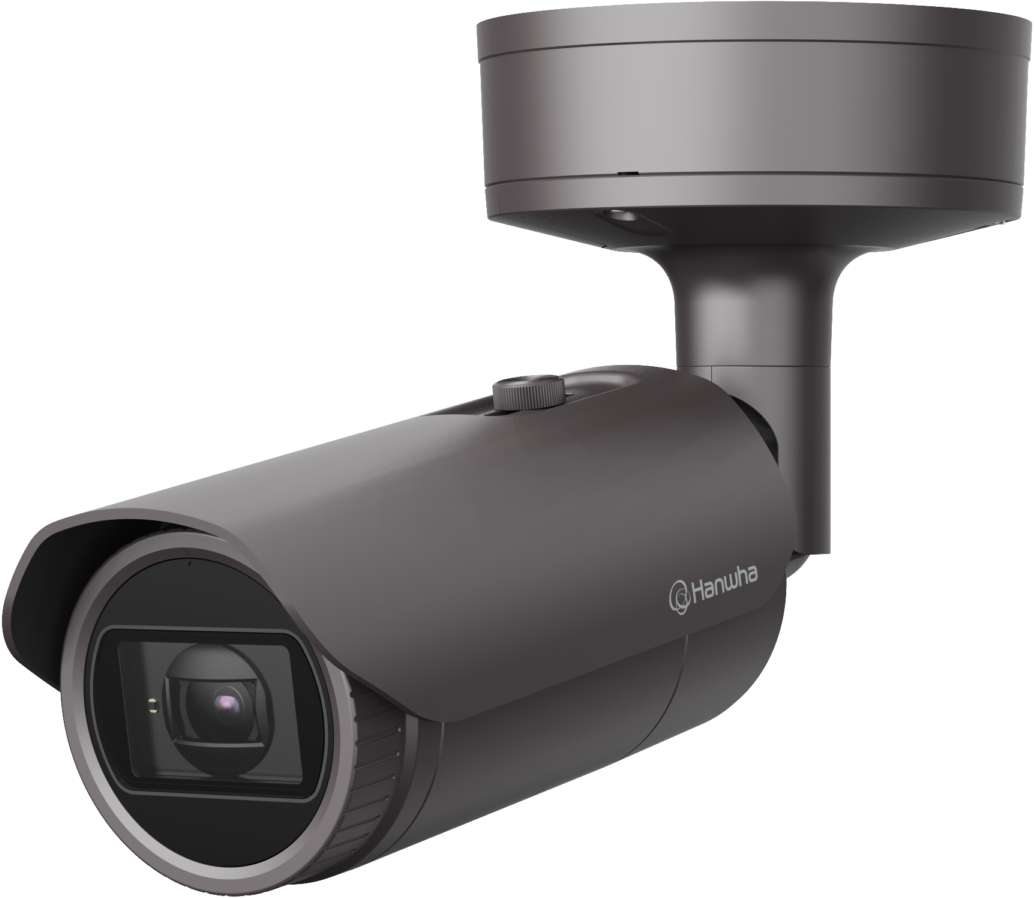Hanwha 2Mpx IR Bullet with AI I ntrusion-PRO