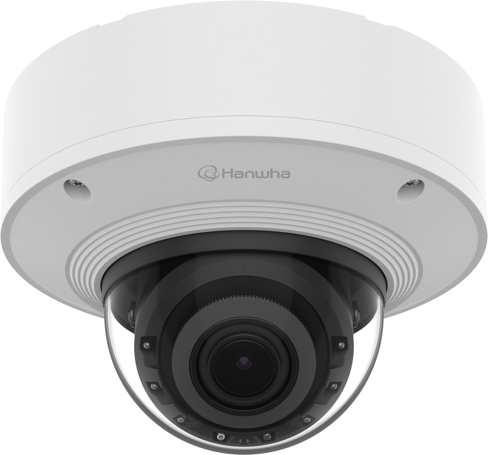 Hanwha X 8Mpx Outdoor Dome, Wisenet 9, AI, IR, 4.4-9.3mm